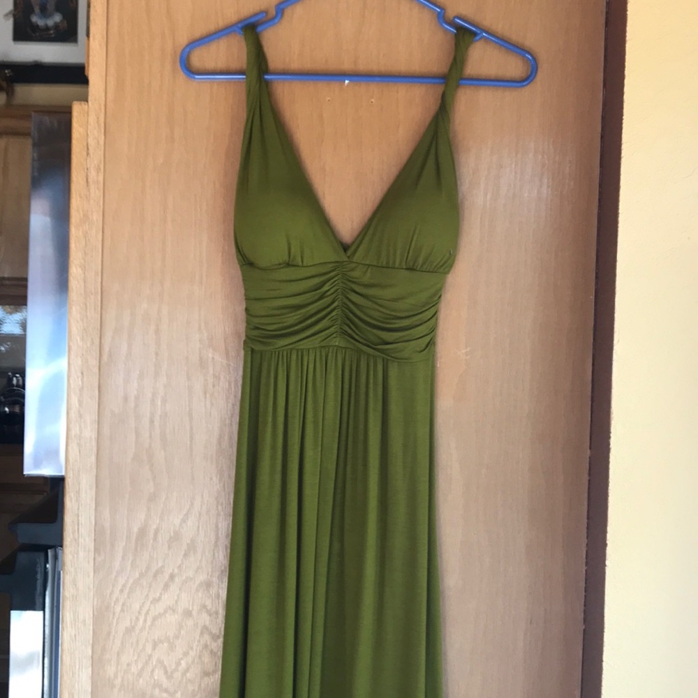 Green dress